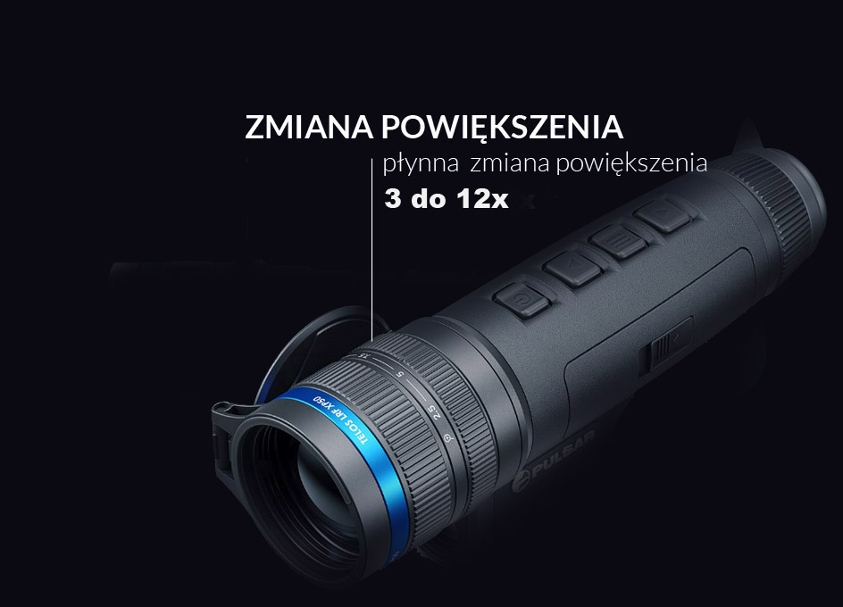 Pulsar Telos XQ35_zmiana powiekszenia